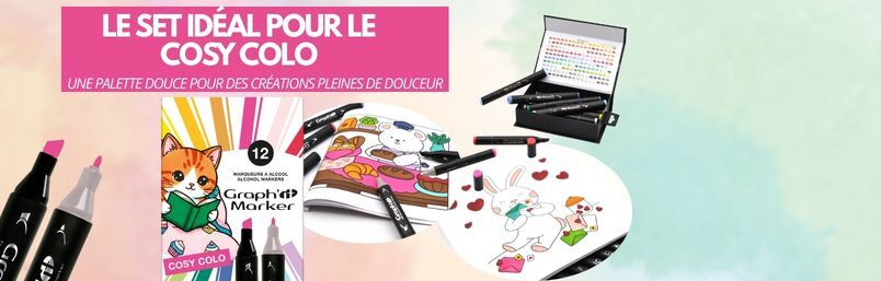 Découvrez le set GRAPH’IT pensé pour le Cosy Colo !