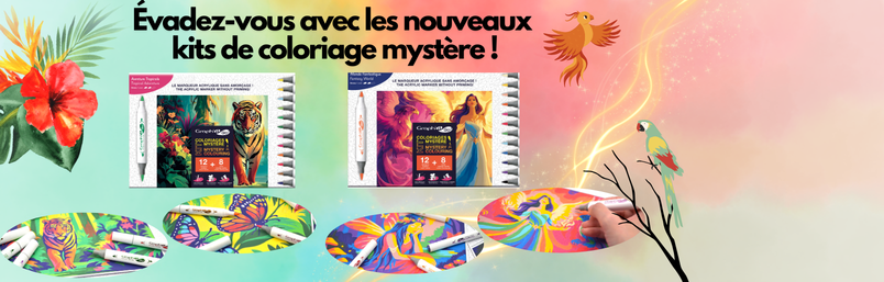 Découvrez les nouveaux kits TROPICAL ADVENTURE et FANTASY WORLD !