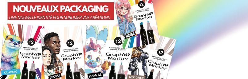 Découvrez les nouveaux packagings GRAPH’IT !