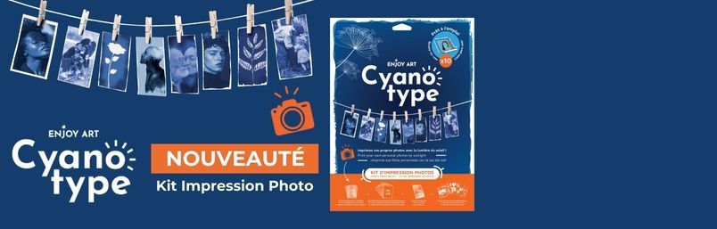 Imprimez-les sur papier cyanotype avec la lumière du soleil !