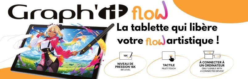 La tablette graphique multi touch de GRAPH'IT !