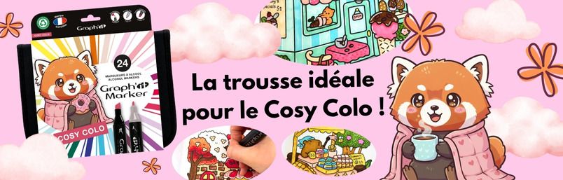 La trousse parfaite pour les coloriages détentes !
