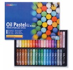 MUNGYO Boîte 36 Pastels huile assortis