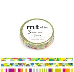 MT SLIM Set de 3 mt slim 3mm motifs pop