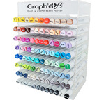 GRAPH'IT BRUSH & EXTRA FINE Coffret 96 marqueurs + présentoir