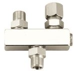 Adaptateur multiple 2 Aérographes Sparmax