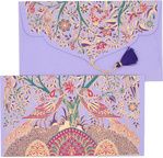 PAPERTREE EDEN Enveloppe cadeau 19x10cm Violet