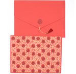 PAPERTREE MONSOON Env (A5) - Rouge