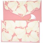 PAPERTREE NATURE Enveloppe kdo 19x10cm - Pastel Rose