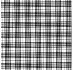 PAPERTREE 50*70 100g TARTAN Blanc/Noir