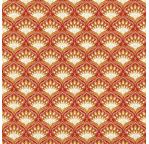 PAPERTREE 50*70 100g BENGALI Rouge/ivoire/ Blanc