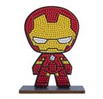 CRYSTAL ART Figurine à diamanter Iron Man