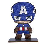 CRYSTAL ART Figurine à diamanter Captain America