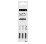Copic Multiliner set de 3 BLACK MEDIUM