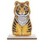 CRYSTAL ART Figurine à diamanter Tigresse Luna
