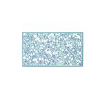 PAPERTREE FLORA Enveloppe Cadeau 19x10cm Turquoise