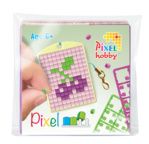 PIXEL Kit créatif porte-clé 4x3cm - Cerise
