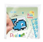 PIXEL Kit créatif porte-clé 4x3cm - Baleine