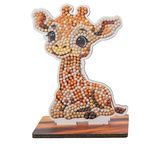 CRYSTAL ART figurine à diamanter Safari girafe
