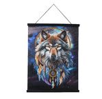 CRYSTAL ART Kit poster à diamanter 40x50cm Loup mystique