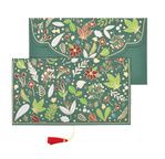 PAPERTREE WINTER Enveloppe Cadeau 19X10 cm Vert