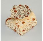 PAPERTREE GAIA Floret Ivoire Rouge - 5 pièces