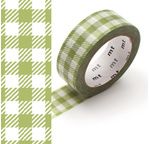 MT Vichy vert clair 1,5cmx7m