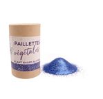 Kiddicraft tube paillettes végétales 5g - Bleu