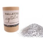 Kiddicraft tube paillettes végétales 5g - Argent