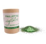 Kiddicraft tube paillettes végétales 35g - Vert