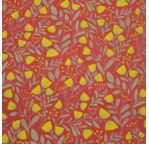 PAPERTREE PAPIER 50*70 FLORA Rouge Tournesol Beige