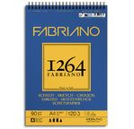 FABRIANO 1264 Bloc Papier Esquisse A4 90gsm-Spiral haut-120fl 21x29,7