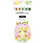 COPIC Ciao Set de 6 Manga KAWAII