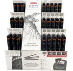 DERWENT - GRAPHIC - Présentoir de comptoir 24 graduations x12