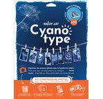Enjoy Art Kit Cyanotype A4: 10 Feuilles-1 plaque-5 films- 64 motifs