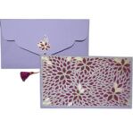 PAPERTREE SUNNY Enveloppe Cadeau 19X10 cm Violet