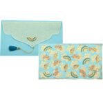 PAPERTREE SORA Enveloppe Cadeau 19X10 cm Bleu