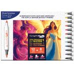 GRAPH'IT GO Kit Coloriage Mystère - MONDE FANTASTIQUE