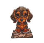 CRYSTAL ART Figurine à diamanter Teckel