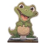 CRYSTAL ART Figurine à diamanter Alligator