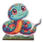 CRYSTAL ART Figurine à diamanter Serpent