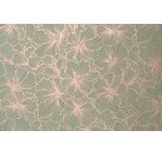 PAPERTREE 50*70 HIBISCUS Amande/or