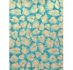 PAPERTREE 50*70 100g PALME D'OR Emeraude & or
