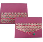 PAPERTREE CALYPSO Enveloppe kdo A4 - Parme