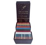 PAPERTREE Boîte de 50 mini enveloppes + message assorti