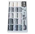 MT Présentoir plein 15 réfs x 4pcs - Thème NOIR & BLANC