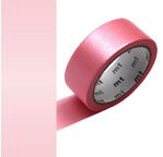 MT 1P Uni satin rose - 1,5cmx7m