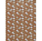 PAPERTREE 50*70 MITSUKO Terracota-Blanc-Or