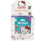 CRYSTAL ART Implantation 20 pochettes stickers Hello Kitty