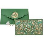 PAPERTREE BROCELIANDE Enveloppe Cadeau 19X10 cm Vert